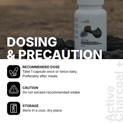 Active Charcoal+ Capsules