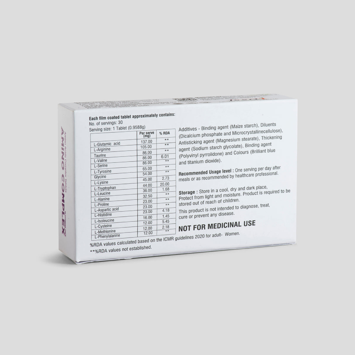 Amino Complex Tablets - 30C