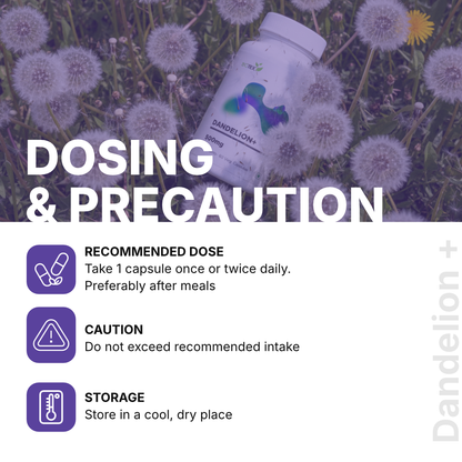Dandelion + Capsules