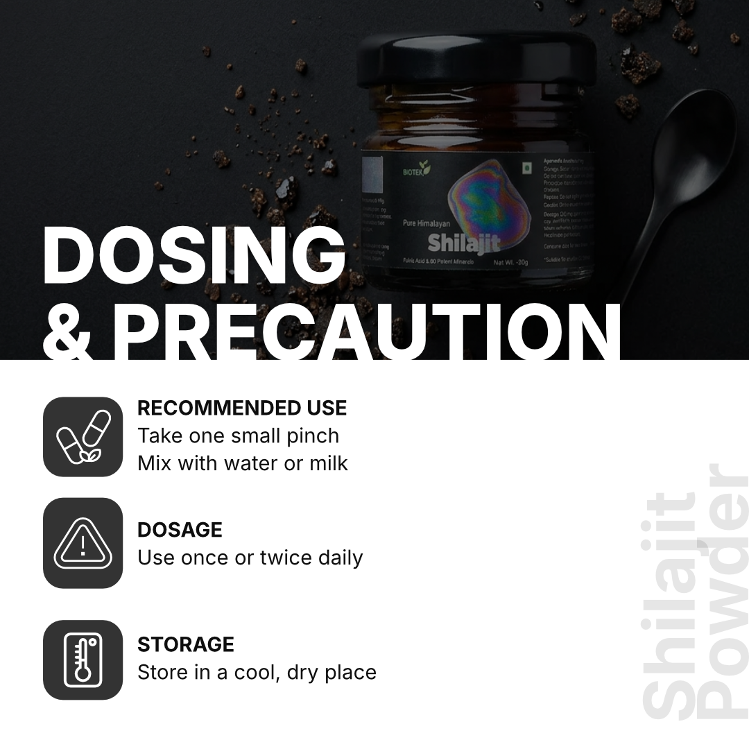 Biotex Shilajit Powder