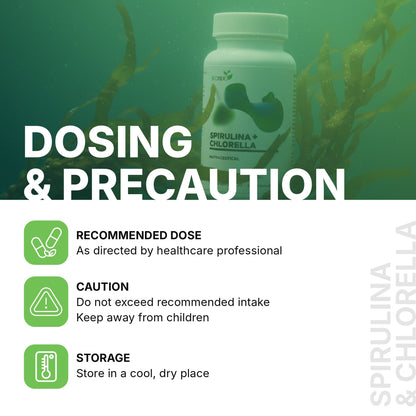 Spirulina Chlorella Capsules