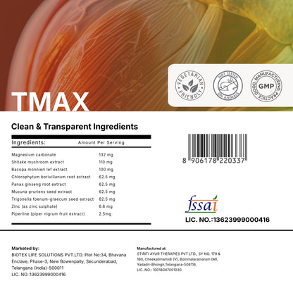T MAX+  Capsules