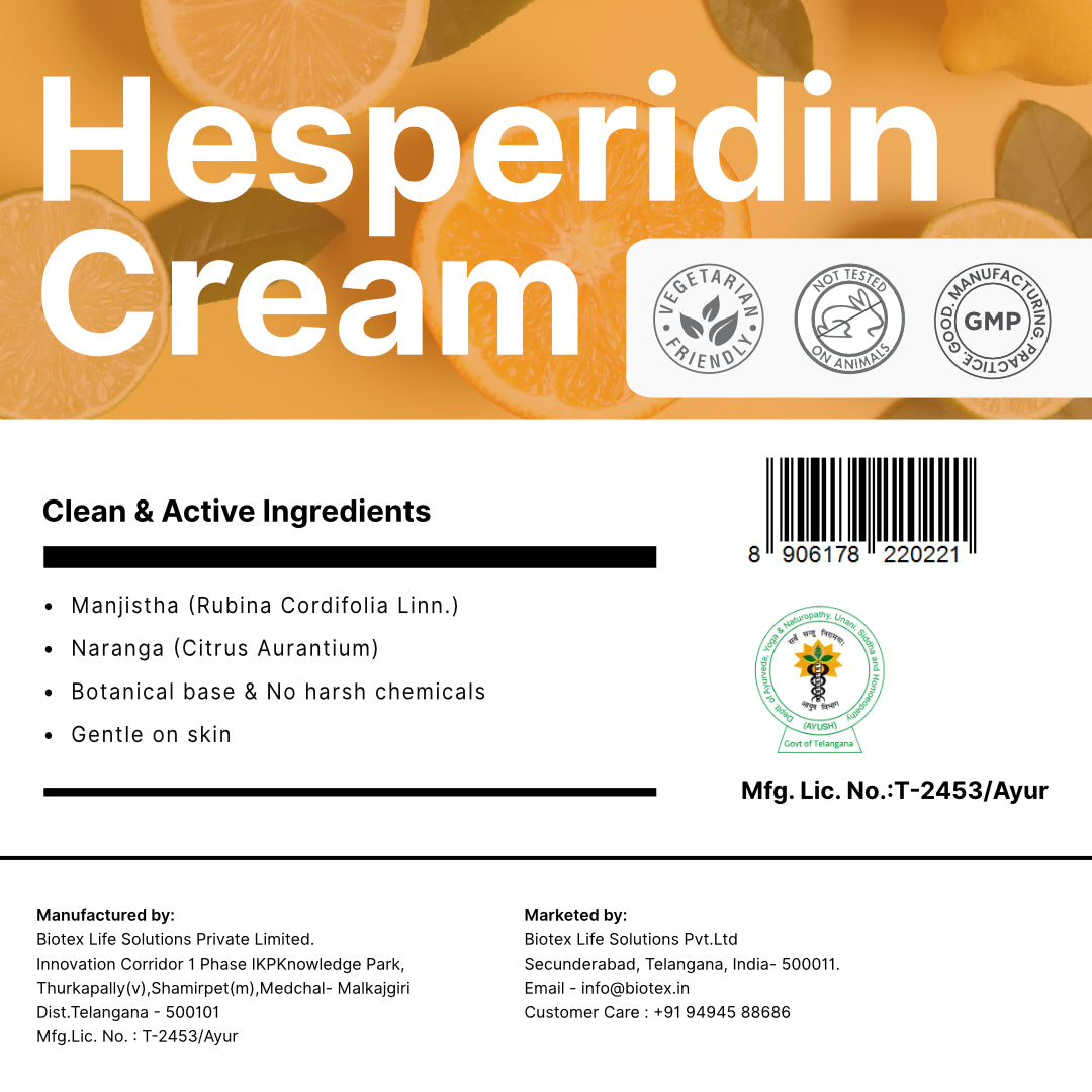 Hesperidin  Cream